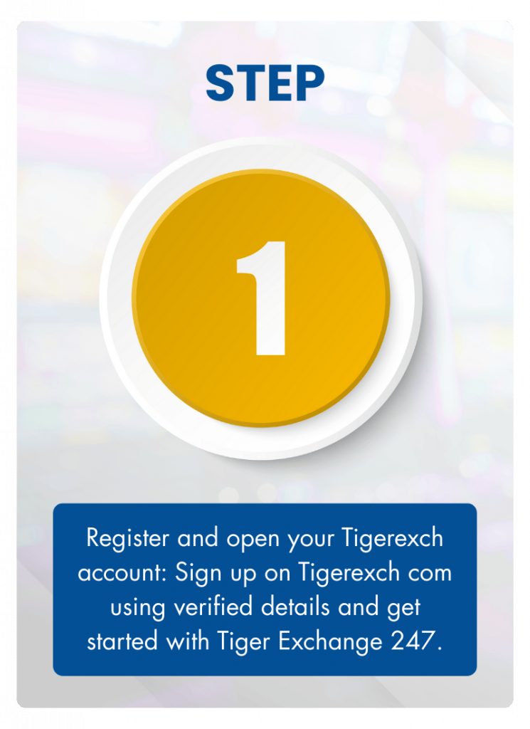 Tigerexch step 1